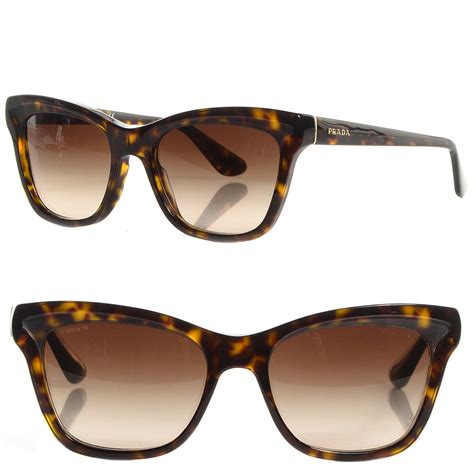 prada sunglasses honey tortoise|prada cat eye tortoiseshell sunglasses.